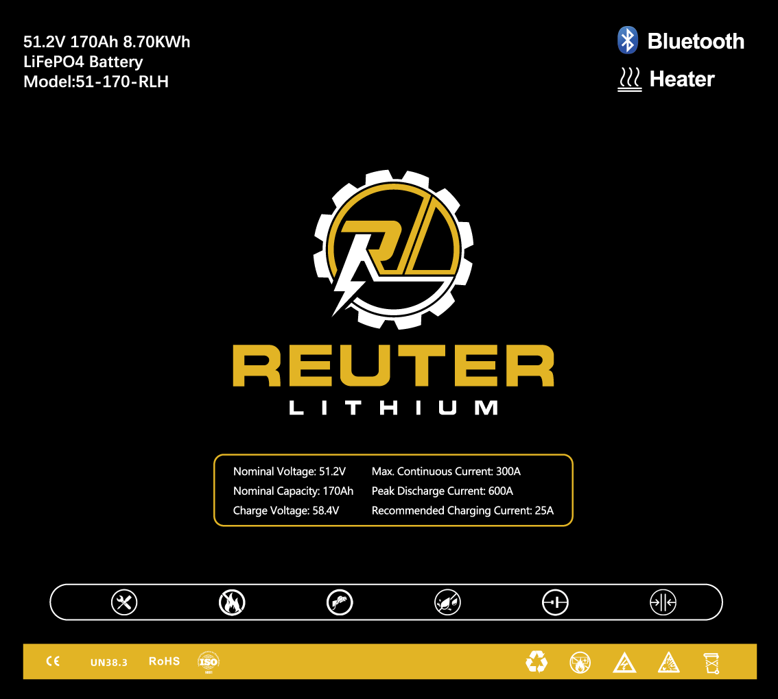51.2V 170Ah UTV LiFePO4 "Northern Explorer"