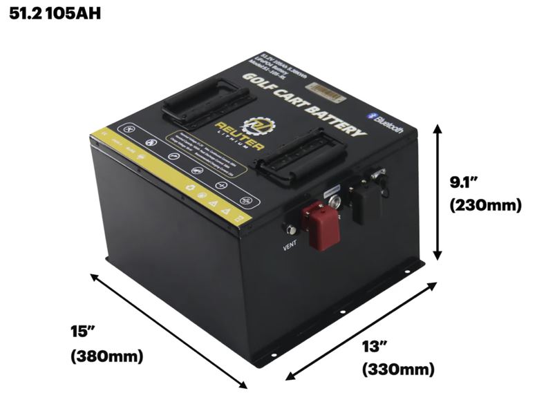 Dual 51.2V 105Ah UTV LiFePO4 "Field Runner"
