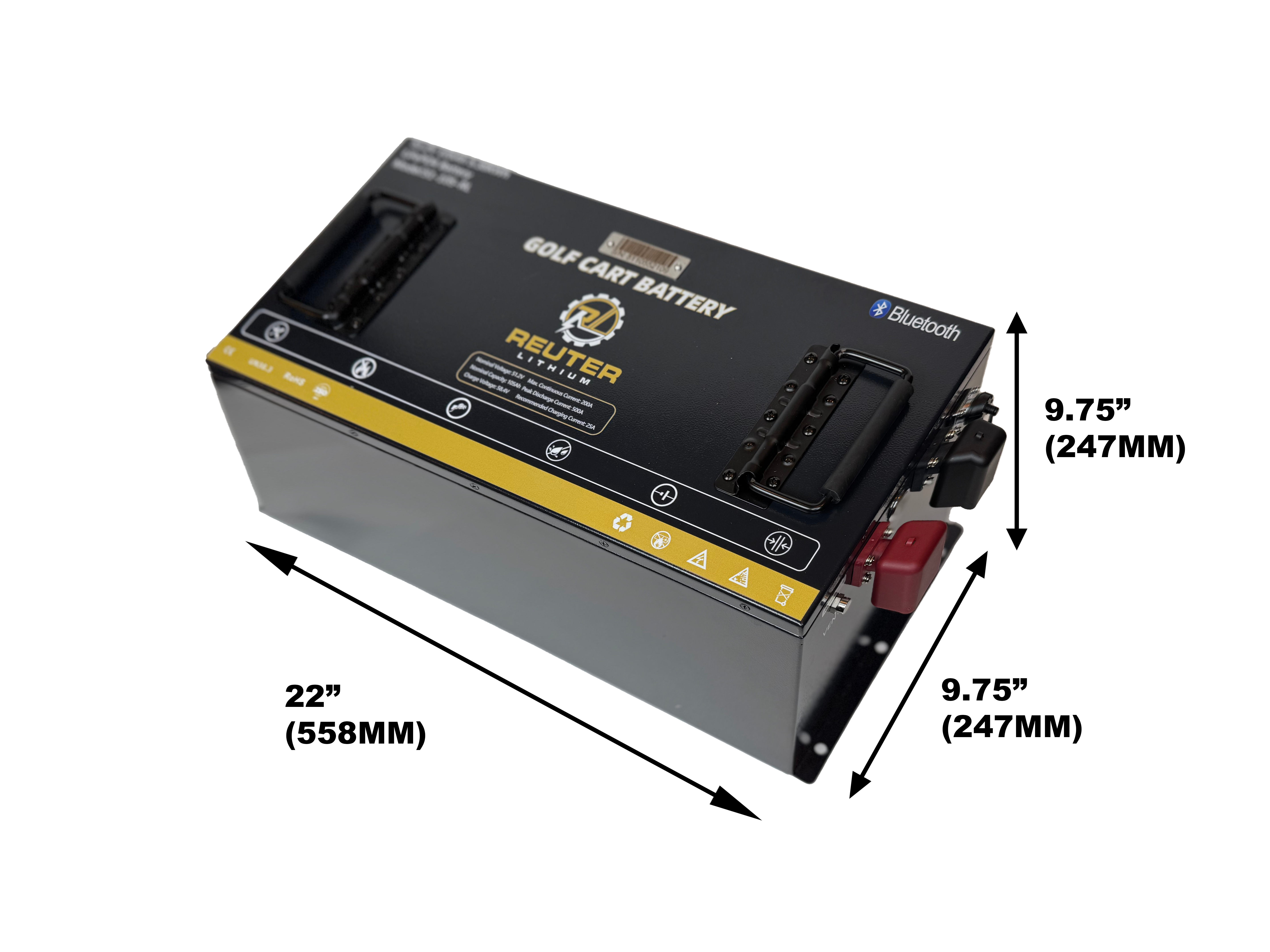 51.2V 105Ah Narrow LiFePO4 "Neighborhood Nomad"
