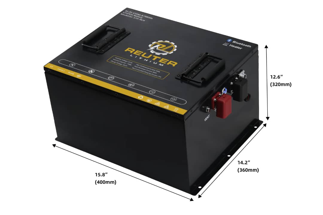 51.2V 170Ah Heated LiFePO4 "Northern Explorer"