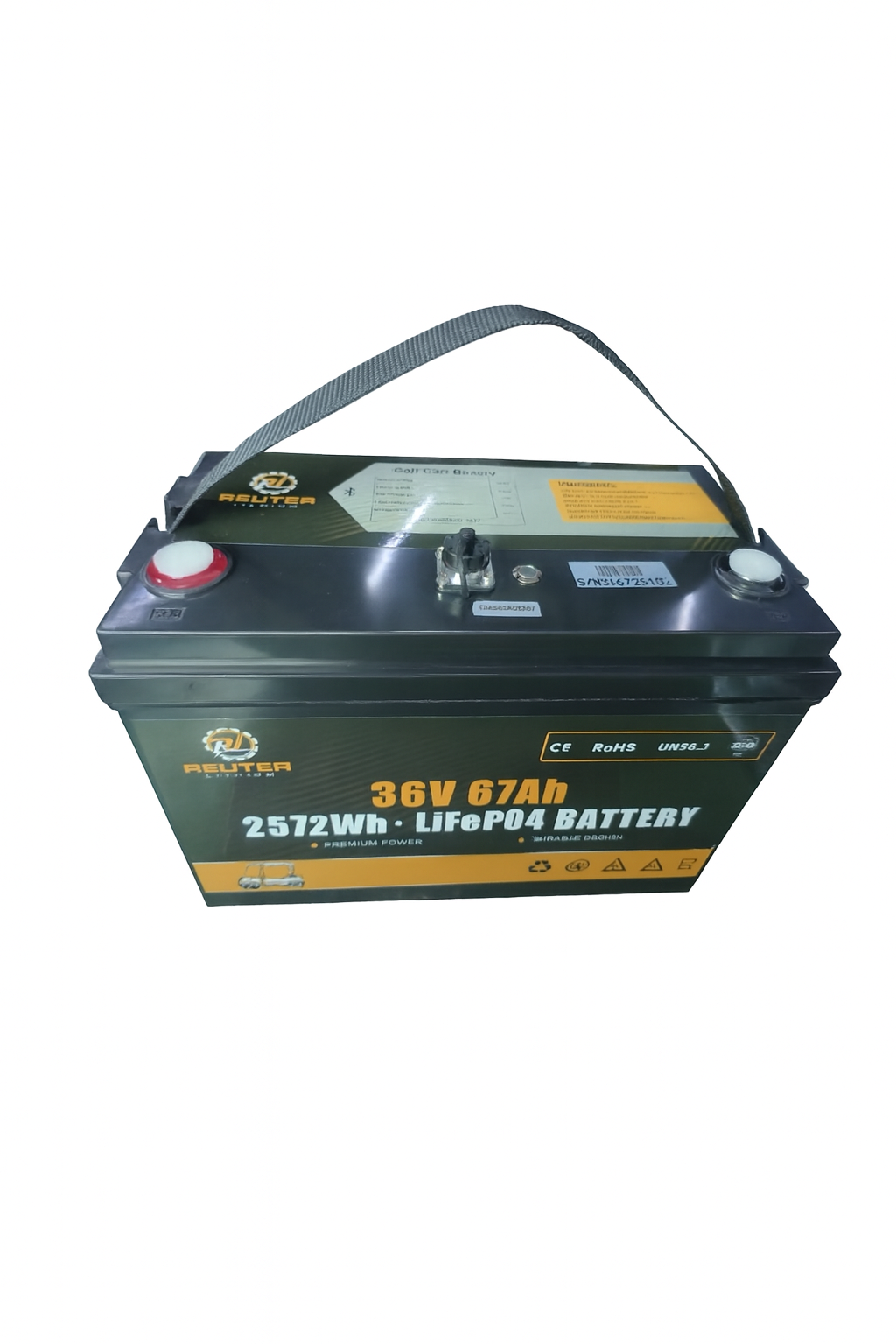 38.4V 67Ah LifePo4 Group 31 Basic Bundle